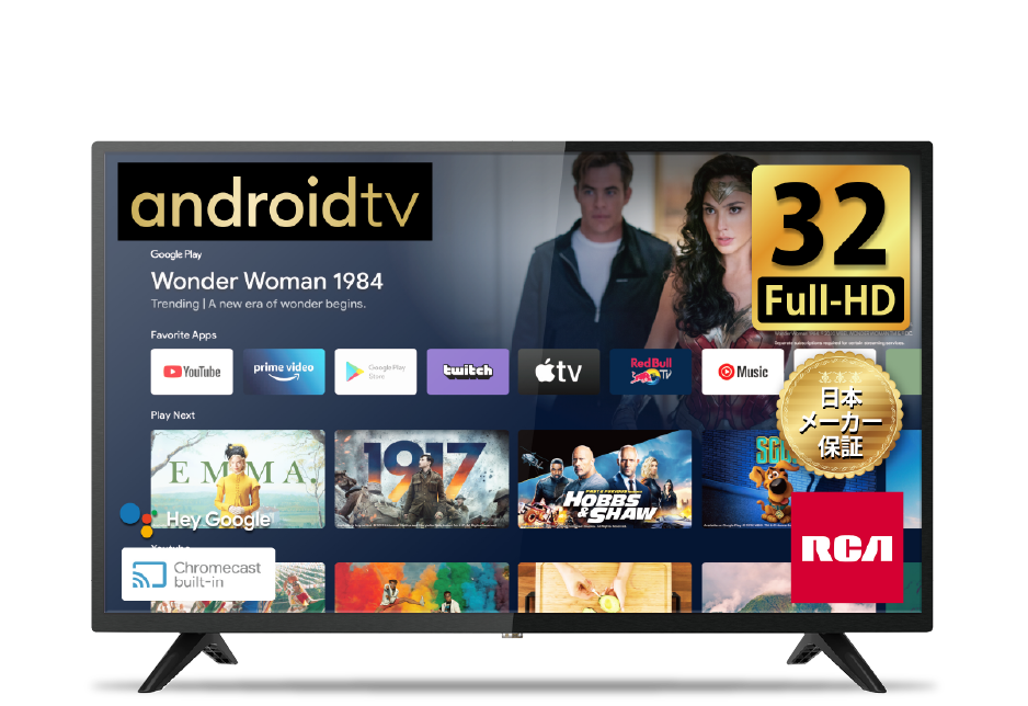 2022年 チューナーレステレビ 32インチ EKO AndroidTV 2022年 チューナーレステレビ 32インチ EKO AndroidTV 2022年
