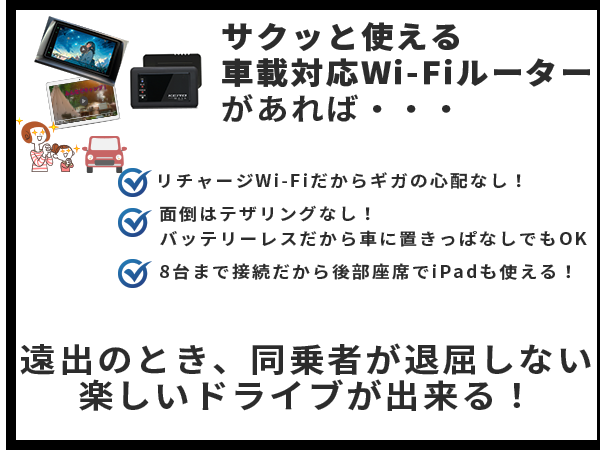 サクッと使える車載対応Wi-FiルーターAN-S117 | 株式会社慶洋 