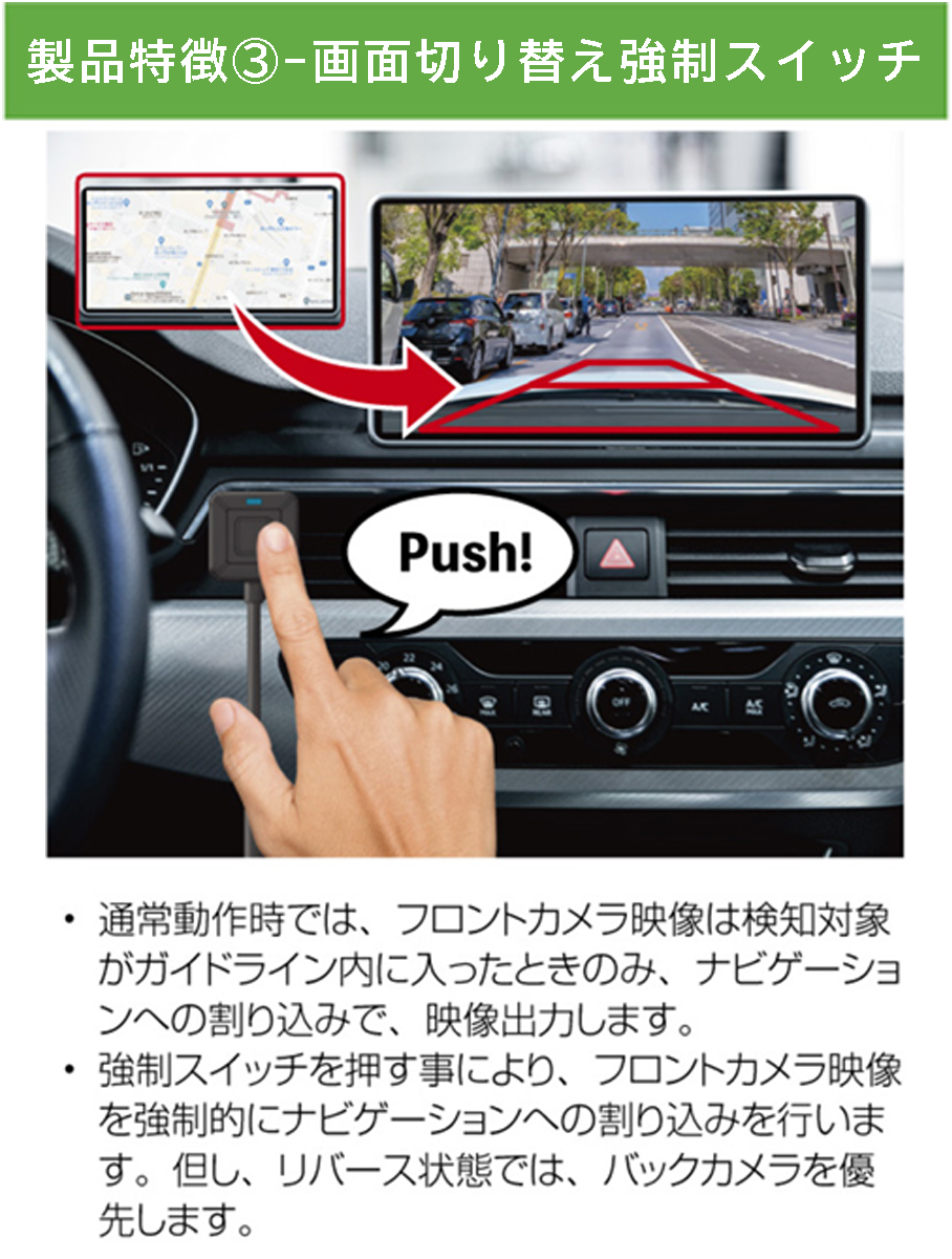 AIフロントカメラ AN-C103F | 株式会社慶洋エンジニアリング【公式】