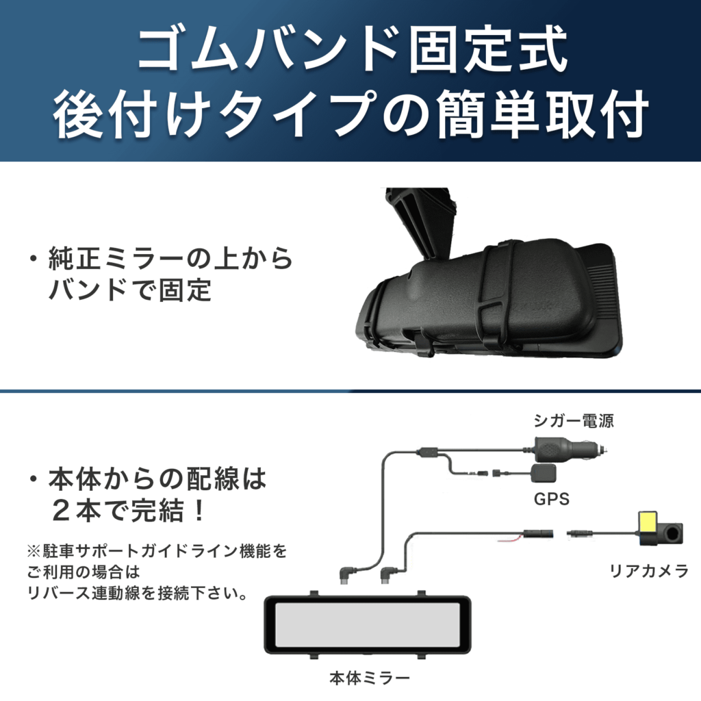 後方録画専用デジタルミラードラレコ | 株式会社慶洋エンジニアリング 