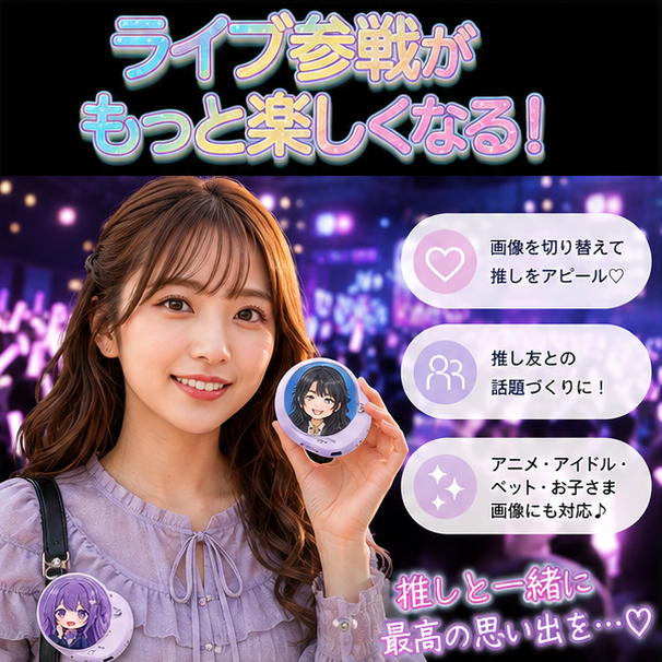 デジタル缶バッジ AN-S173 | 株式会社慶洋エンジニアリング【公式】